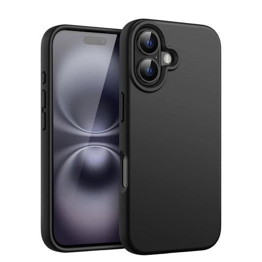 Apple iPhone 17 Hülle - Schwarz - Silikon-Backcover