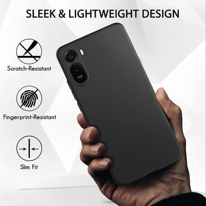 Xiaomi Redmi A7 Pro Hoesje - Zwart - Siliconen Back Cover