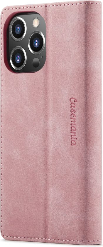 Apple iPhone 12 Case - Pale Pink - Slim Wallet Case