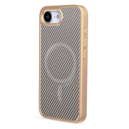 Apple iPhone 17e Hoesje - Goud - Carbon MagSafe Back Cover
