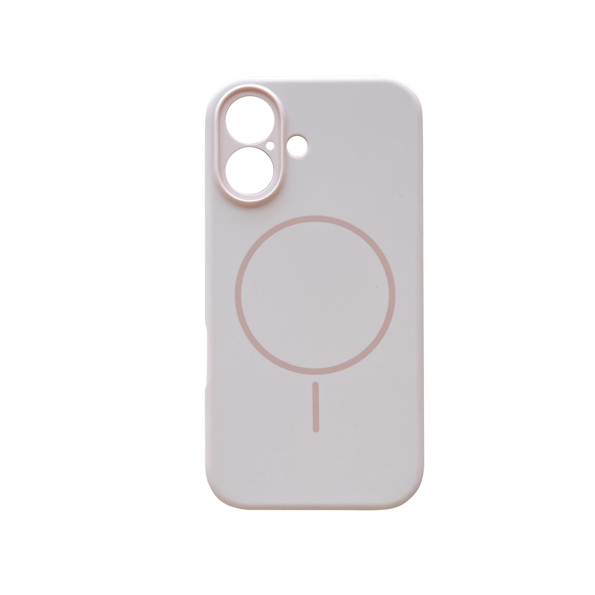 Apple iPhone 16 Plus Hülle - Rosa - Liquid-Silikon-MagSafe-Backcover