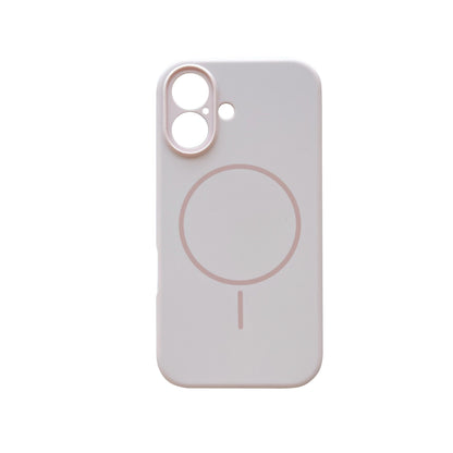 Apple iPhone 16 Plus Hülle - Rosa - Liquid-Silikon-MagSafe-Backcover