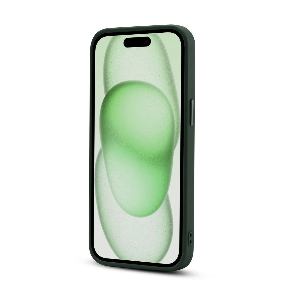 Apple iPhone 13 Hoesje - Groen - Bumper MagSafe Back Cover