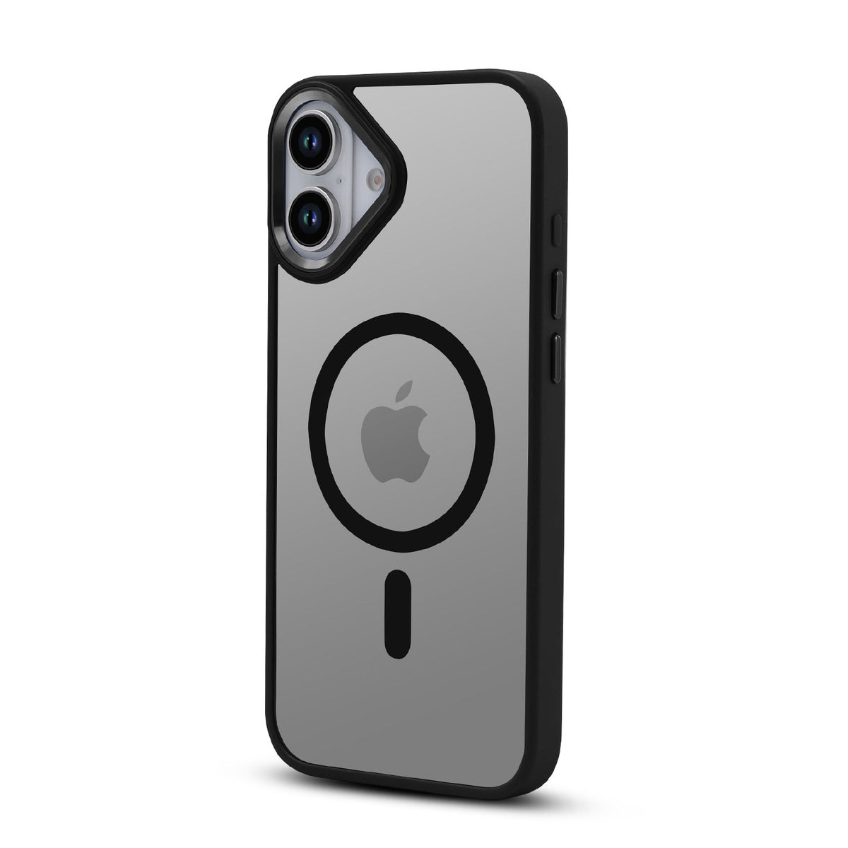 Apple iPhone 16 Case - Black - Bumper MagSafe Back Cover