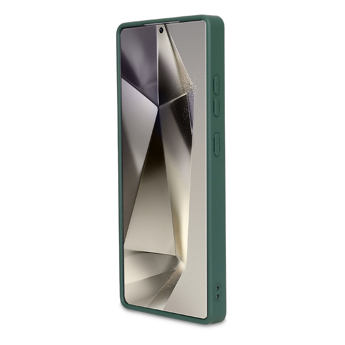 Samsung Galaxy S25 Ultra Hoesje - Groen - Carbon MagSafe Back Cover