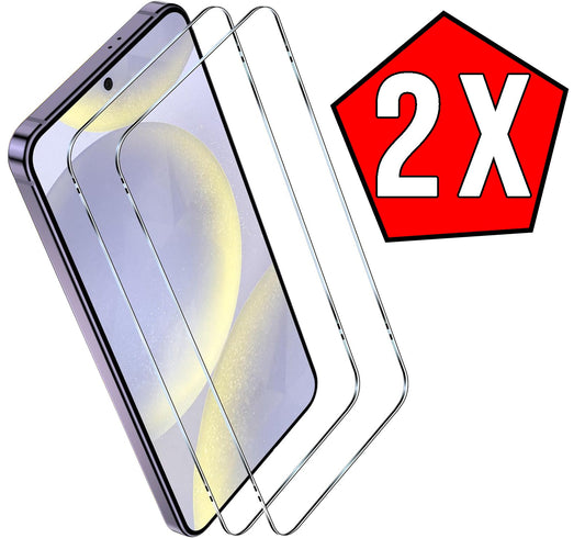 Samsung Galaxy S24 Plus Screenprotector - Full Cover - 2 Stuks