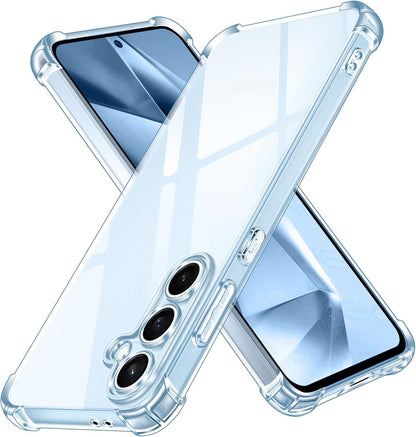 Samsung Galaxy S24 FE Hoesje - Transparant - Anti-Shock Back Cover
