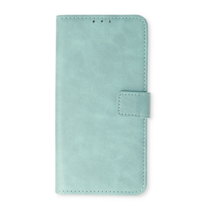 Apple iPhone 15 Pro Max Hoesje - Licht Blauw - Bookcase