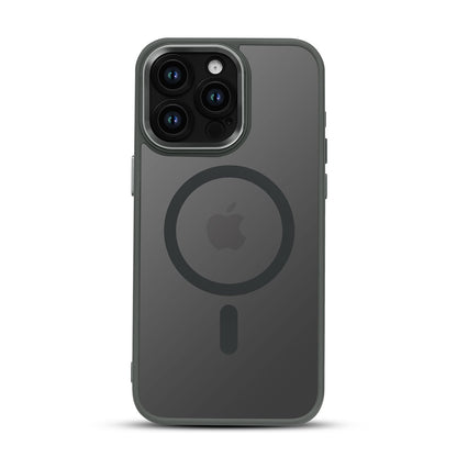 Apple iPhone 14 Pro Case - Grey - Bumper MagSafe Back Cover