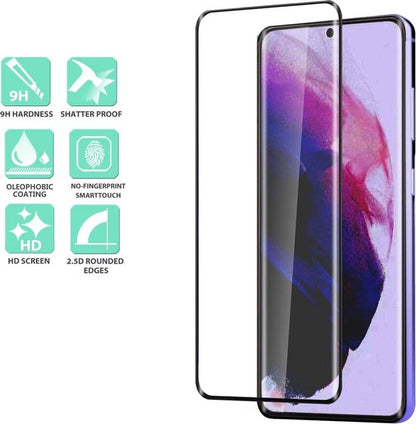 Samsung Galaxy S21 Plus Screen Protector - Full Cover - 2 Pieces