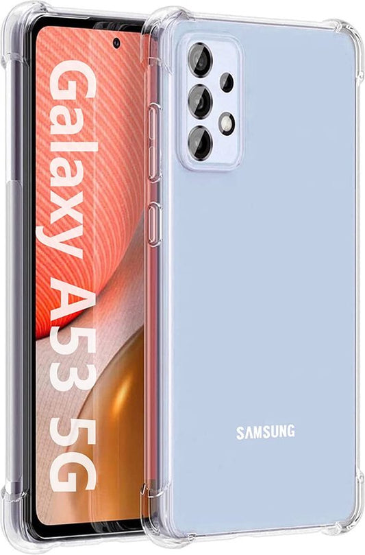 Samsung Galaxy A53 5G Hülle - Transparent - Stoßfestes Backcover