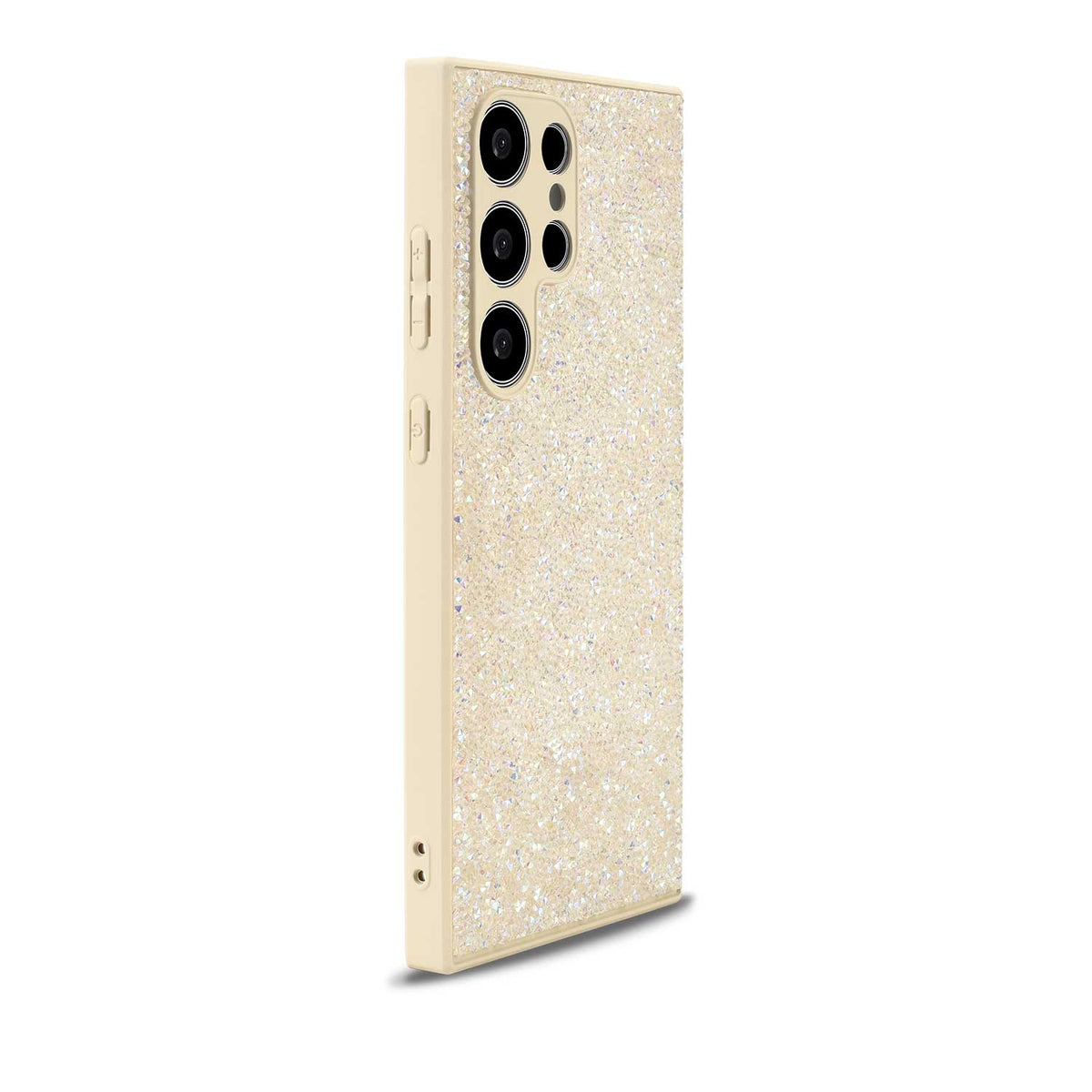 Samsung Galaxy S26 Ultra Hoesje - Goud - Diamant Glitter Back Cover