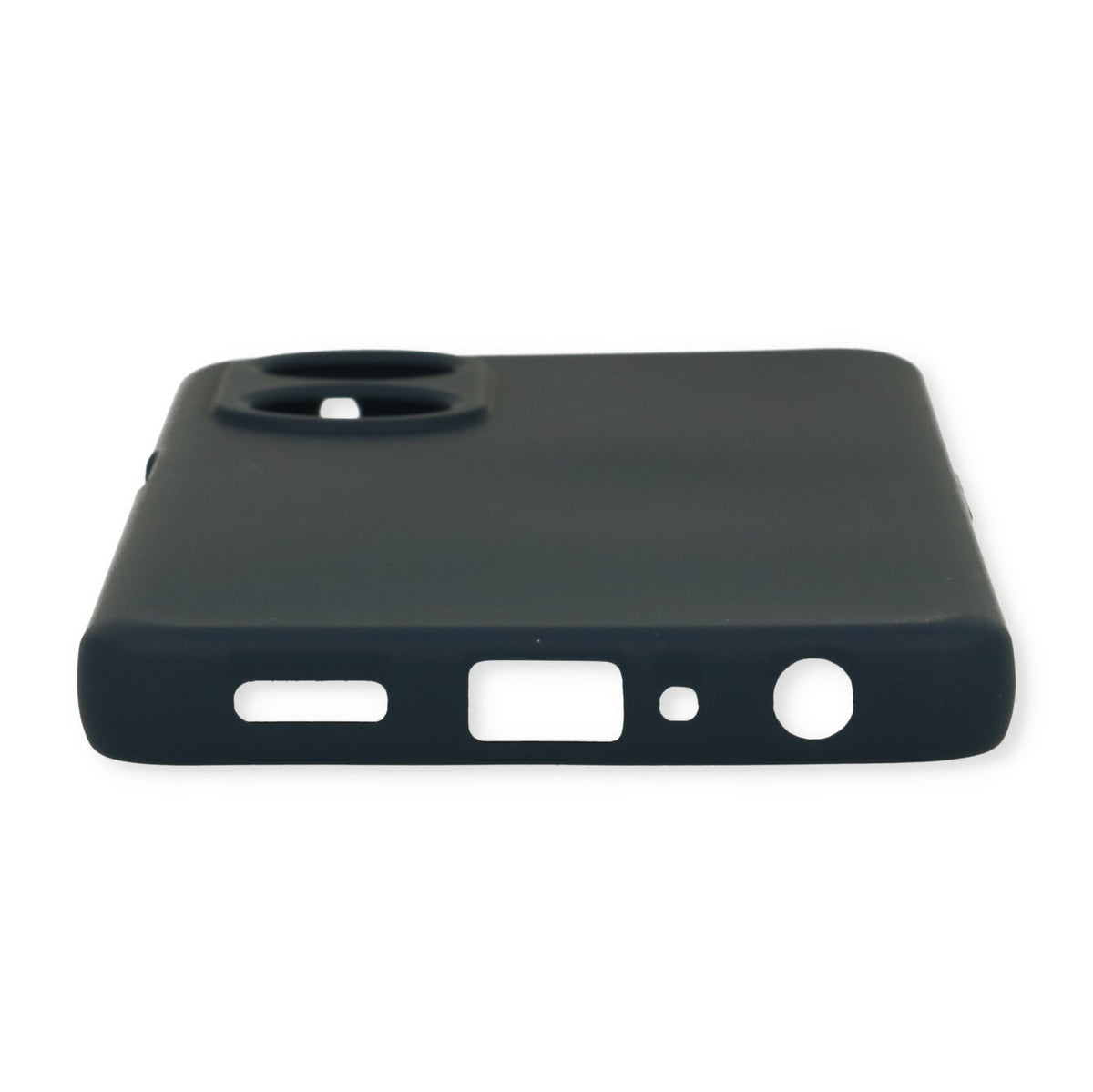 Oppo A78 Hoesje - Blauw - Siliconen Back Cover