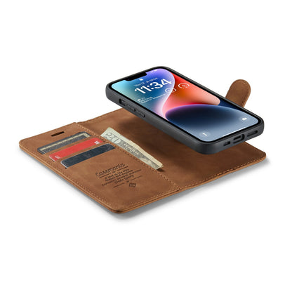 Apple iPhone 15 Plus Hoesje - Sienna Brown - 2 in 1 Bookcase