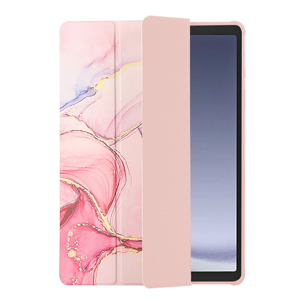Samsung Galaxy Tab A8 2021 Tablet-Hülle Smart Cover - , Marmor Rosa