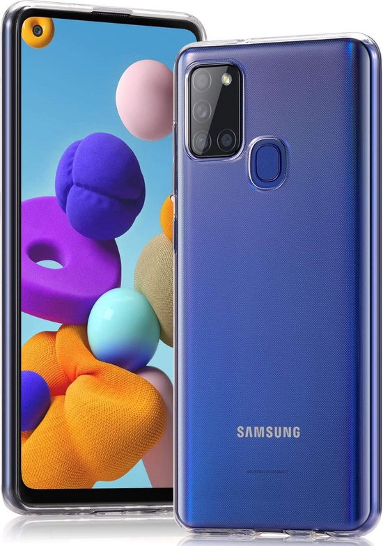 Samsung Galaxy A21s Hoesje - Transparant - Siliconen Back Cover