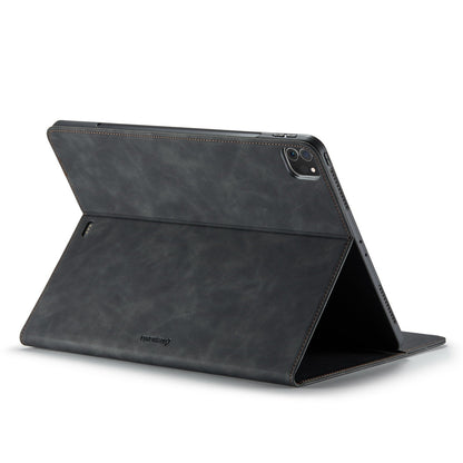 Apple iPad Pro 11 (2024) Tablet-Hülle - Charcoal Gray - Luxus Klapphülle mit Kartenfach