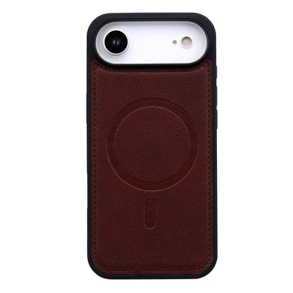 Apple iPhone Air Hoesje - Burgundy Red - 2 in 1 MagSafe Bookcase