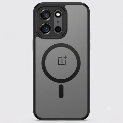 OnePlus Nord 6 Hoesje - Zwart - Matte Armor MagSafe Back Cover