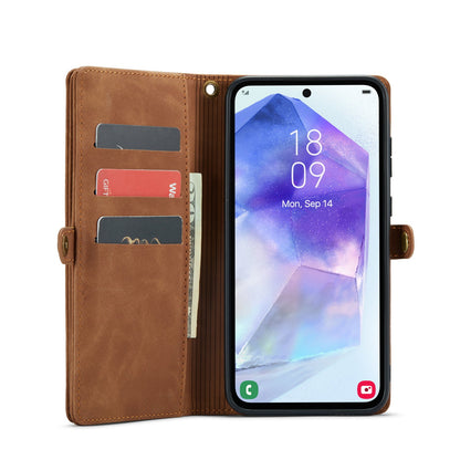 Samsung Galaxy S26 Ultra Hoesje - Sienna Brown - 2 in 1 Bookcase met 10 Kaart Vakken