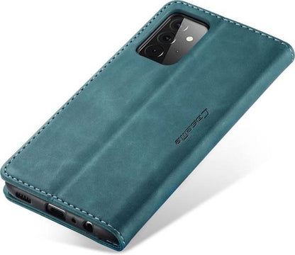 Samsung Galaxy A72 Case - Emerald Green - Slim Wallet Case