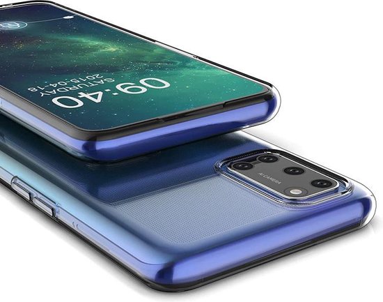 Oppo A52 Case - Transparent - Silicone Back Cover