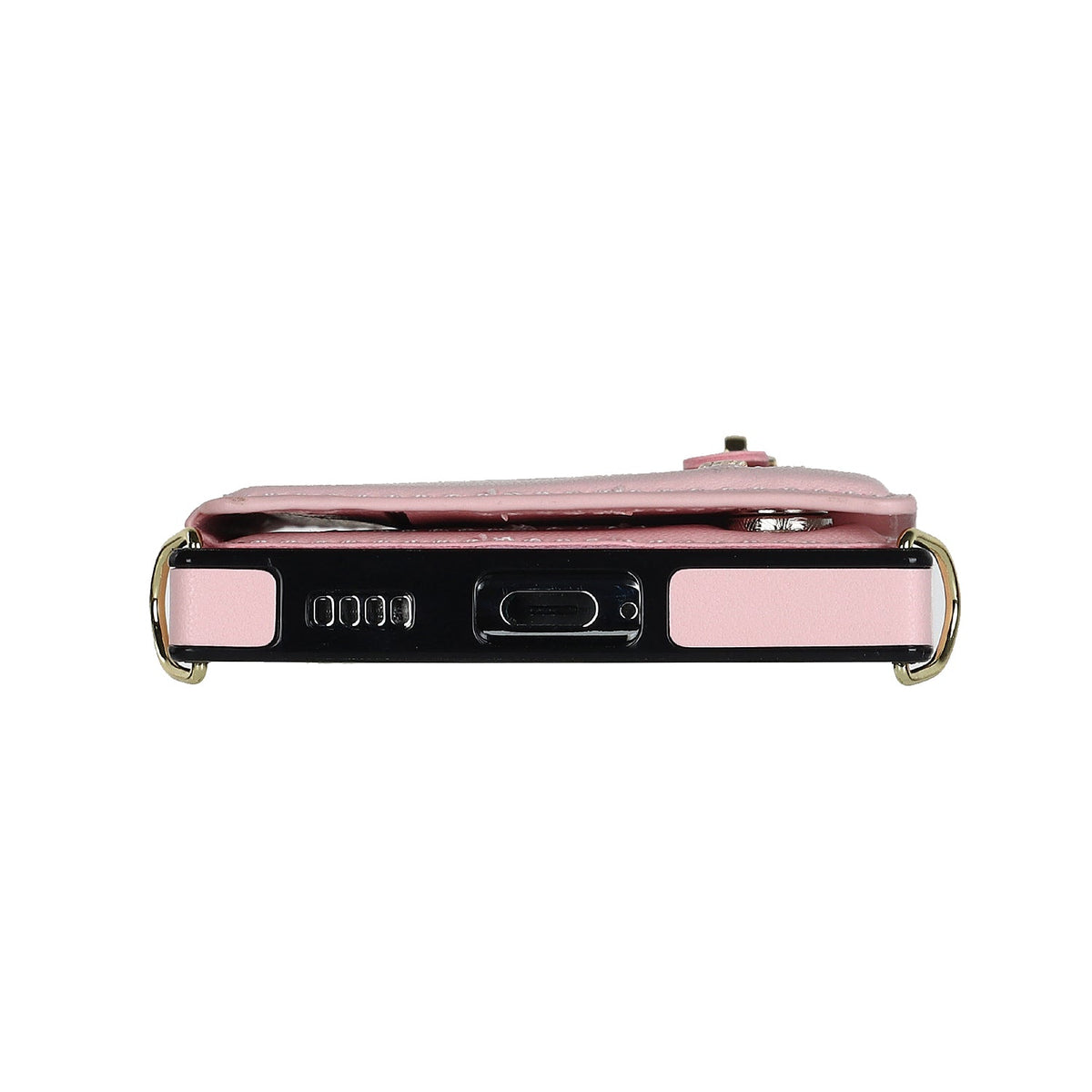 Samsung Galaxy S24 Plus Hoesje - Roze - Luxe Back Cover met Telefoonkoord en Rits