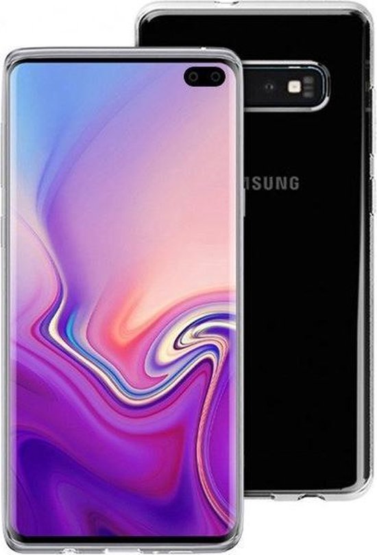 Samsung Galaxy S10+ Case - Clear - Silicone Back Cover