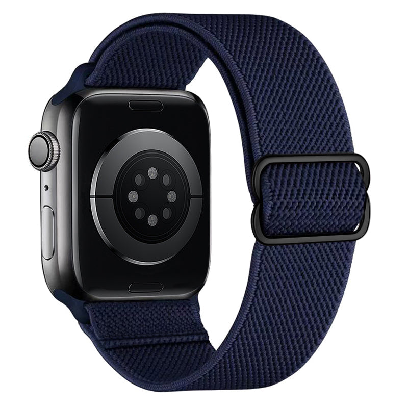 Apple Watch Bandje 44/45/46/49 mm - Hoco Fashion WA04 Nylon - Blauw