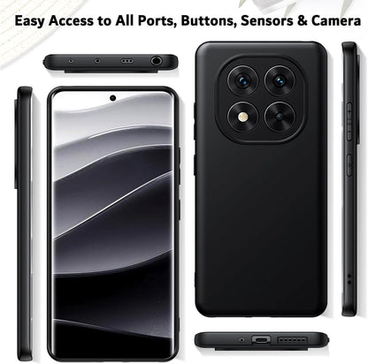Xiaomi Redmi Note 14 Pro 5G Hoesje - Zwart - Siliconen Back Cover