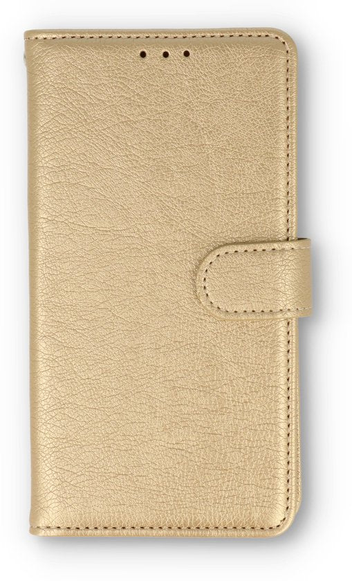 Samsung Galaxy S22 Ultra Hoesje - Goud - Luxe Bookcase