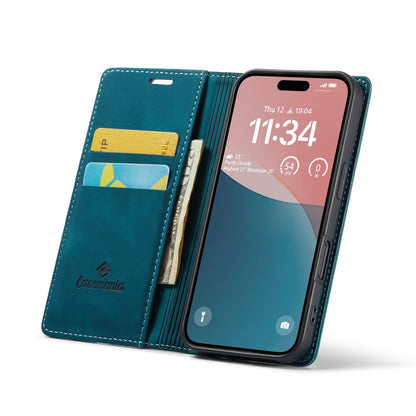 Apple iPhone 17 Pro Max Hoesje - Emerald Green - Dunne Bookcase