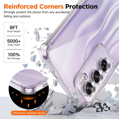 OPPO Reno12 Case - Clear - Shockproof Back Cover
