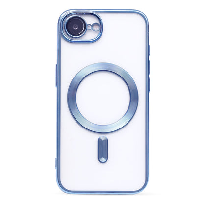 Apple iPhone 16e Hülle - Blau - Silikon-MagSafe-Backcover