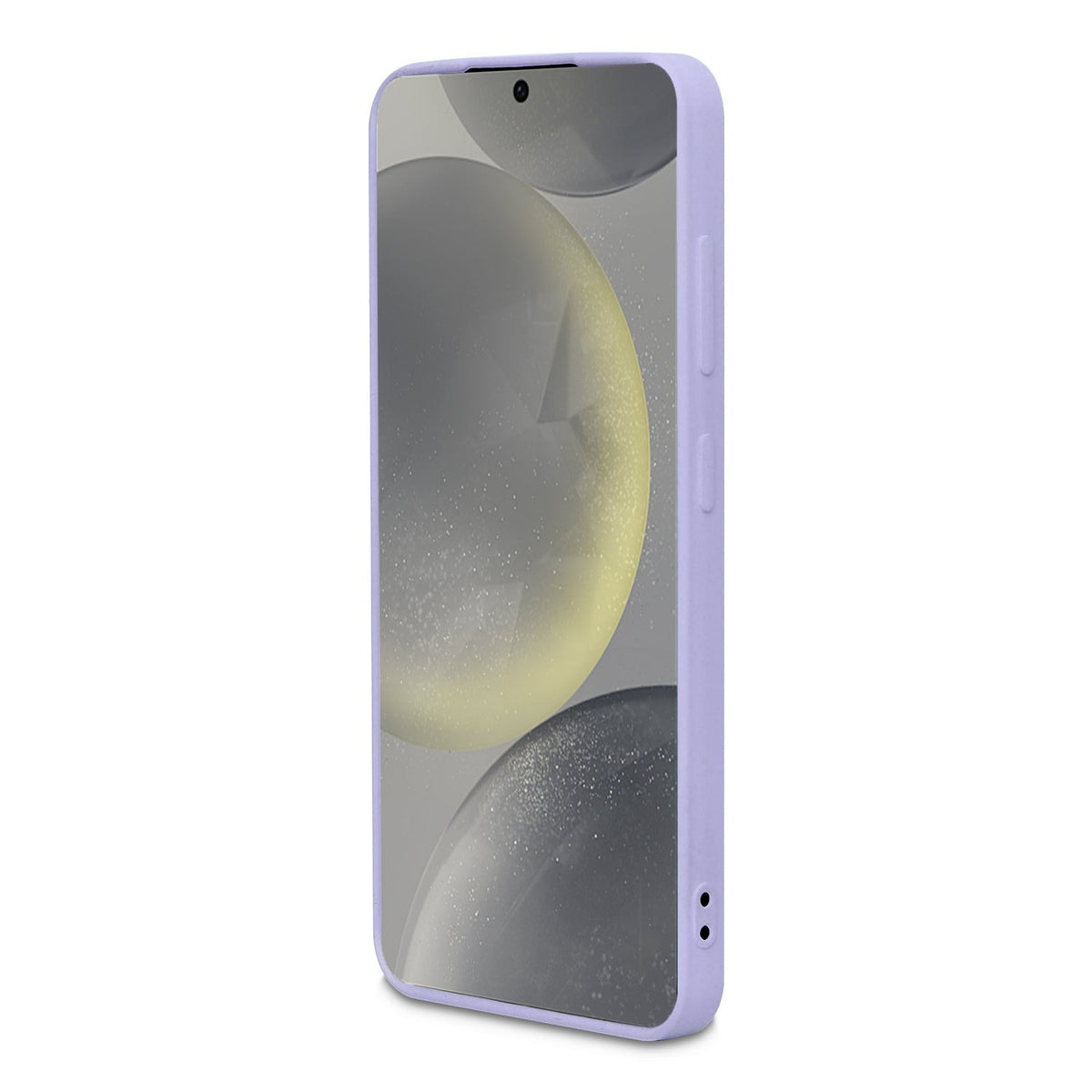 Samsung Galaxy A17 Hoesje - Paars - Glitter Back Cover