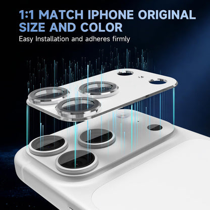Apple iPhone 17 Pro Camera Shield - Zilver - 1 Stuk