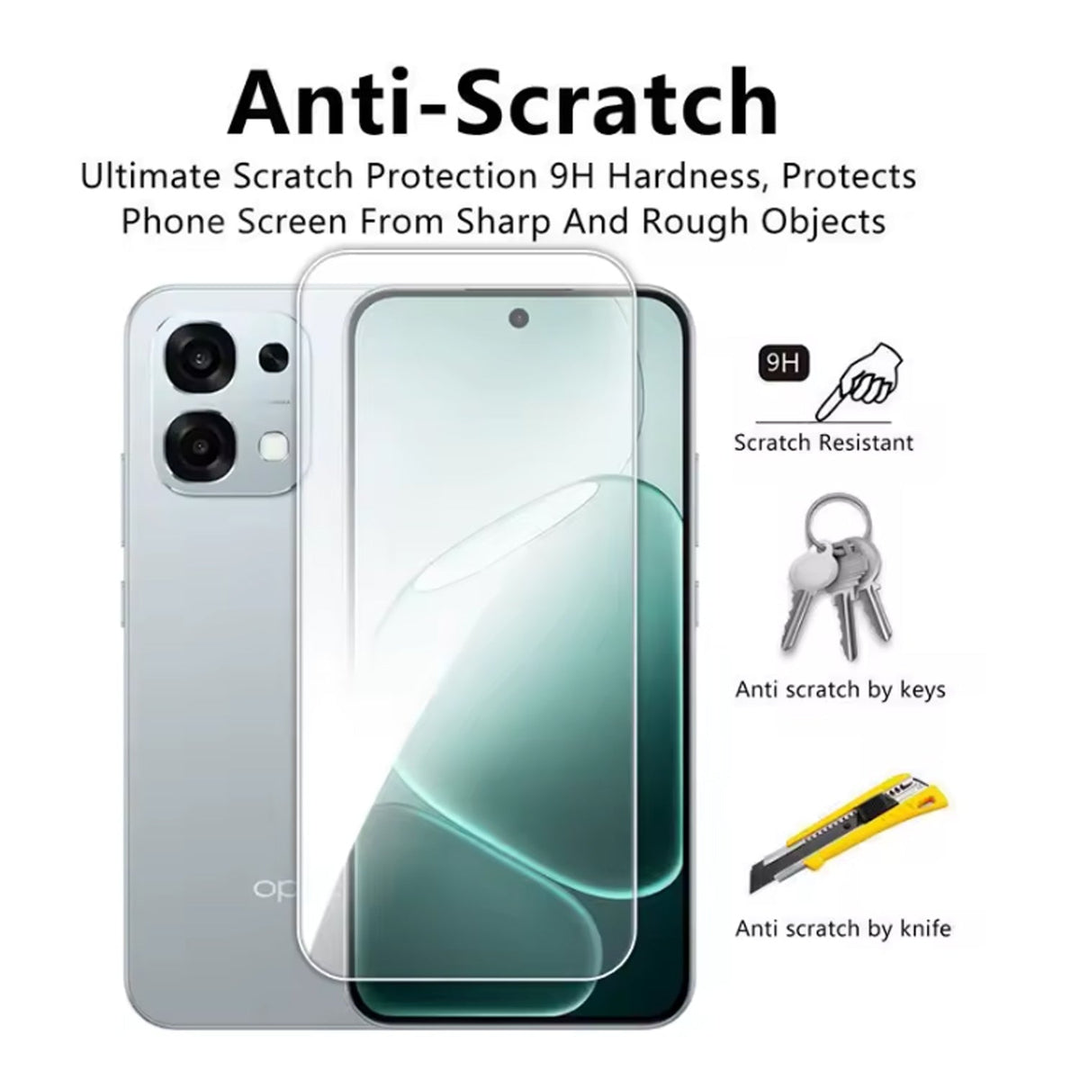 OnePlus 15R Screenprotector - Full Cover - 2 Stuks