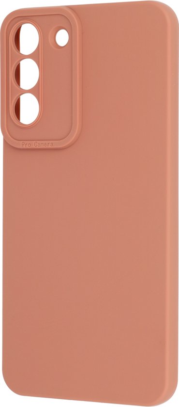 Coque Samsung Galaxy S22 Plus - Rose - Protection caméra en silicone - Étui arrière