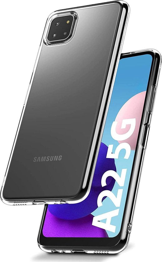 Samsung Galaxy A22 5G Hoesje - Transparant - Siliconen Back Cover