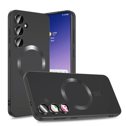 Samsung Galaxy S26 Hoesje - Zwart - Matte Siliconen MagSafe Back Cover