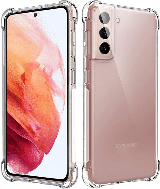 Samsung Galaxy S21 FE Hülle - Transparent - Stoßfestes Backcover