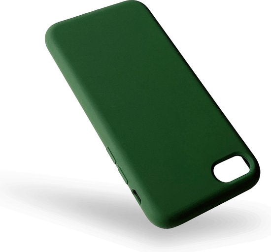 Apple iPhone X/10 Case - Dark Green - Liquid Silicone Back Cover