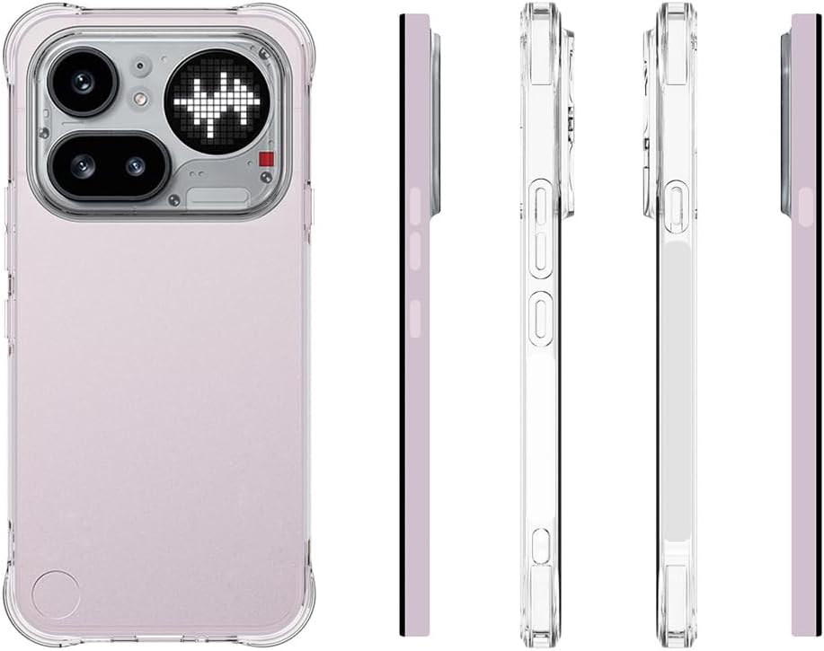 Nothing Phone (4a) Pro Case - Clear - Shockproof Back Cover