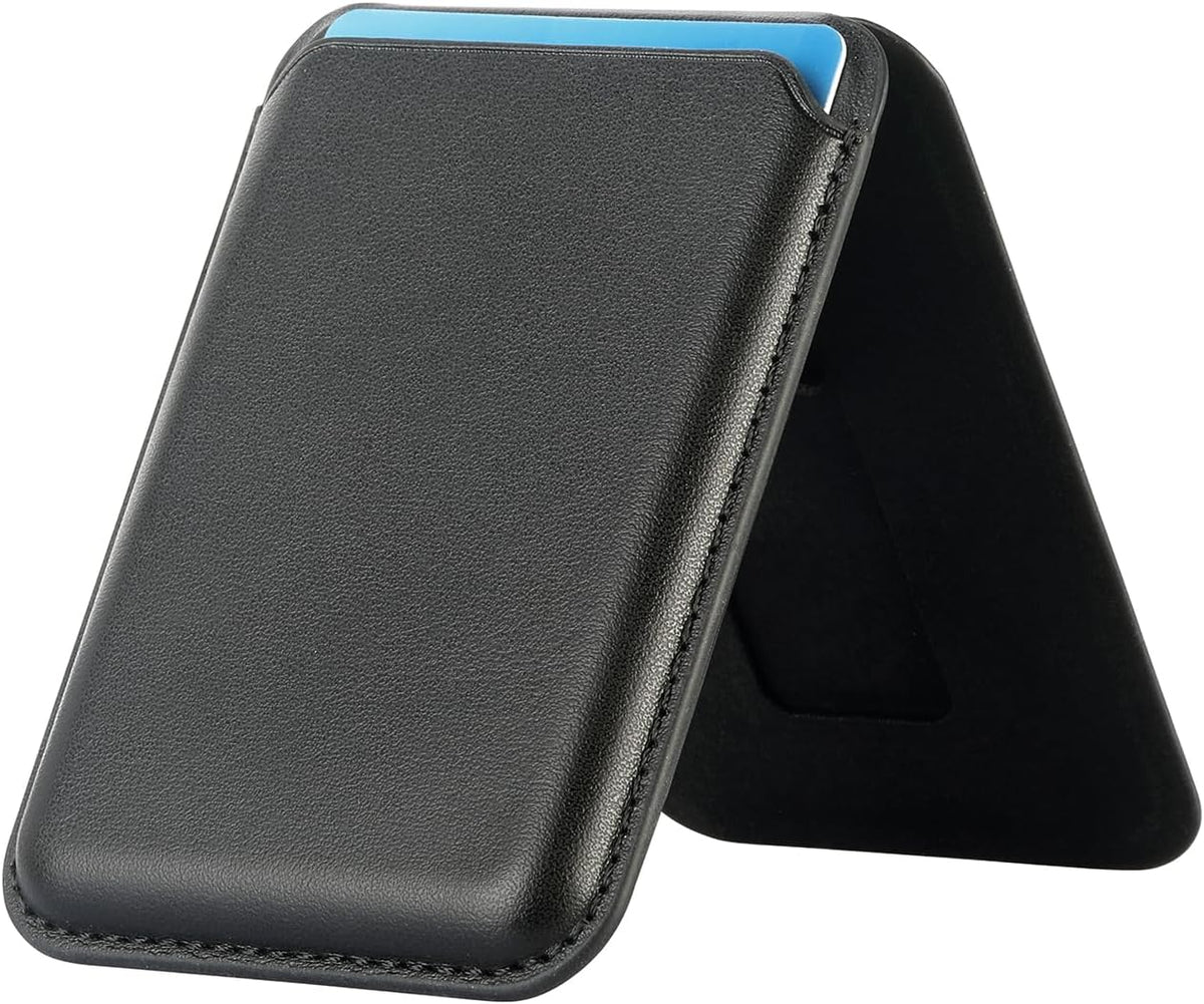 Casemania Magnetisch Pasjeshouder met Standaard - Zwart