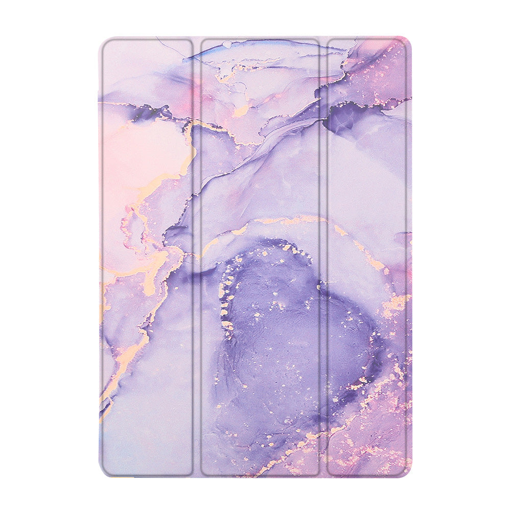Apple iPad Air 1 9.7 (2013) Tablet-Hülle Smart Cover - , Marmor Lila