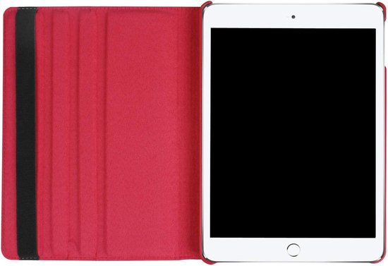 Apple iPad 7 10.2 (2019) Tablet-Hülle - Rot - Drehbare Klapphülle