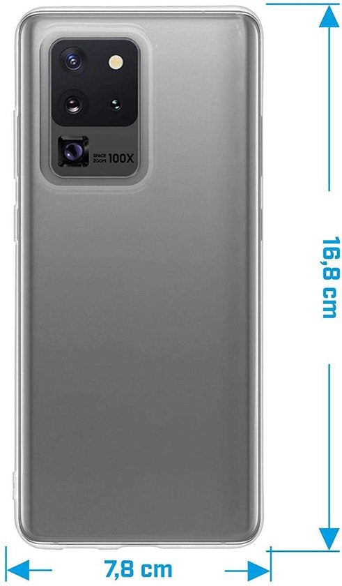 Samsung Galaxy S20 Ultra Case - Clear - Silicone Back Cover