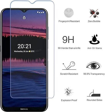 Nokia G20 Screenprotector - Tempered Glass - 2 Stuks