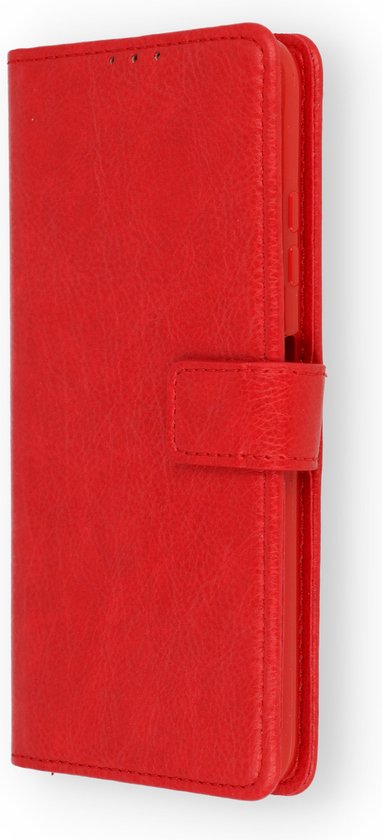 Apple iPhone 14 Hoesje - Rood - Bookcase