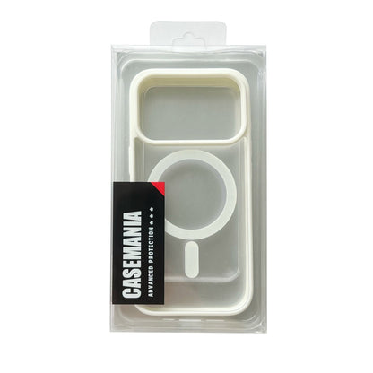 Apple iPhone 17 Pro Case - White - Bumper MagSafe Back Cover